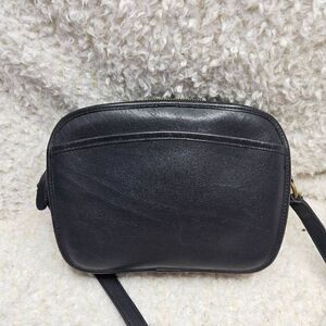 Vintage‎ Coach Lewiston Dark Blue Made in USA Leather Bag